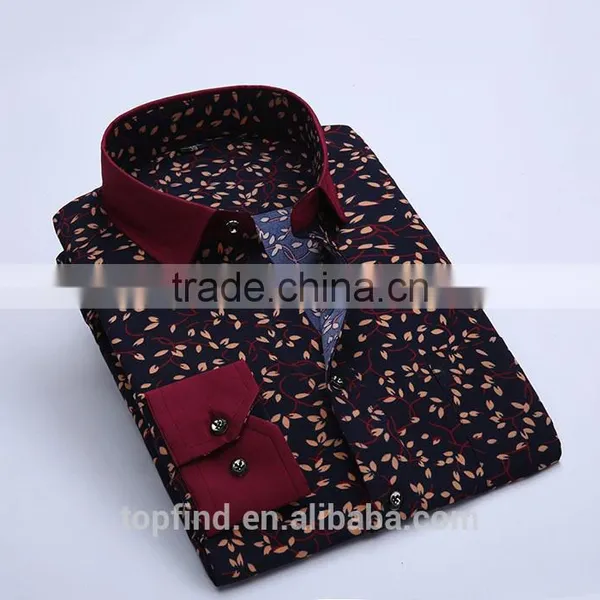 Supplier New Style Leisure Digital Floral Print Shirt for Men photo-3