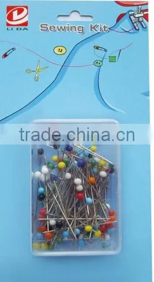 Hot Sale of Flat HEAD PIN/glass Head Pin / Pearl Head Pin /flower Head Pin/leaf Head Pin/heart Head Pin With Pin Length 55mm photo-4
