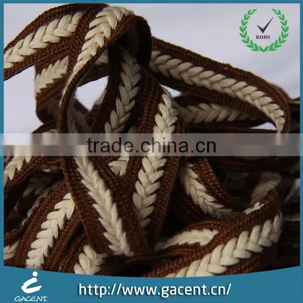 Striped Colours Polyester Piping Cord for Clothing Decoration photo-3