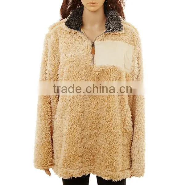FACTORY Wholesale Monogrammed Fleece Pullover photo-2
