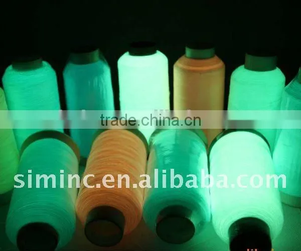 Hot New Glow in the Dark Thread Luminous Embroidery Thread 1000m *50 PCS, 5 Popular Colors , Free Shipping photo-2