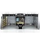 Custom Exhibition Booth Display , Aluminum Modular Trade Show Back Drop