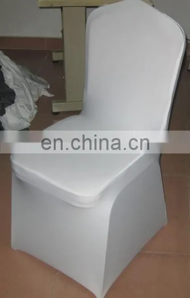 Spandex/lycra Chair Cover in White Color for Plastic Chairs photo-2