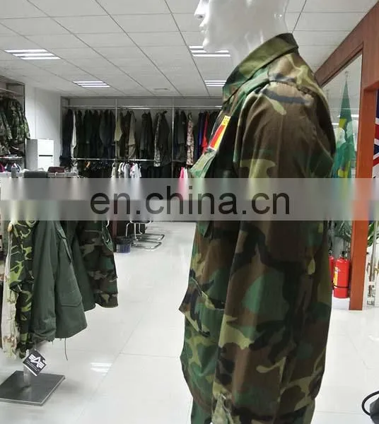Tactical Combat Ripstop Woodland Camouflage Military Clothing With Durable Material photo-4
