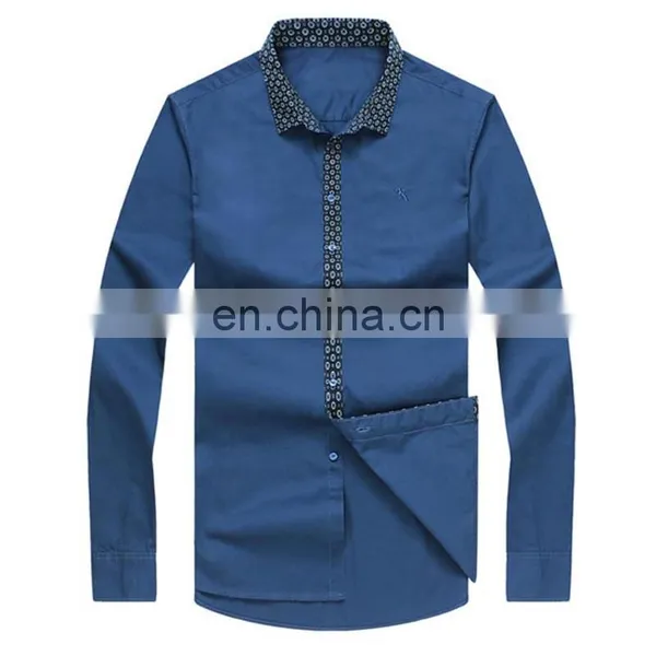 Cheap Wholesale Formal Men Dress Shirt With 100% Cotton photo-2