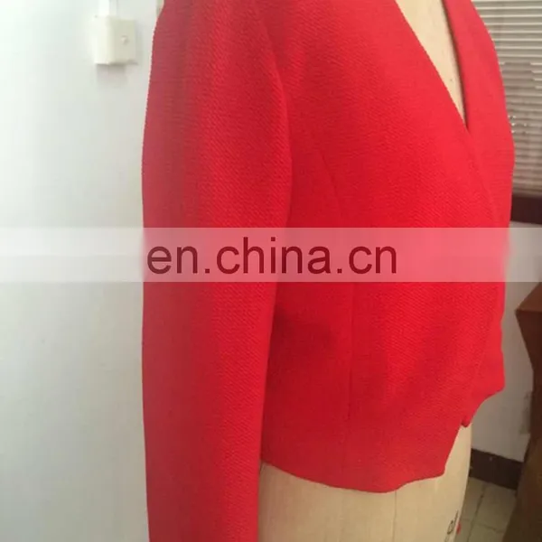 Wholesale 2016 Women Autumn-Summer Stitching Short Coat Women Jacket photo-2