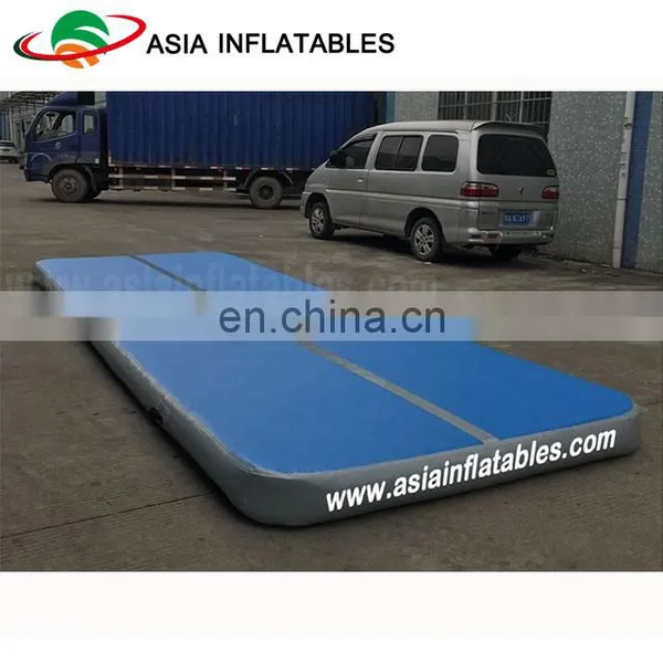 Blue Airtight Gym Inflatable Tumble Mattress For Sport Game photo-2