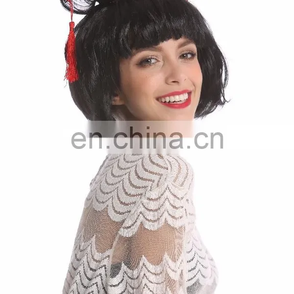Japanese Geisha Bobo Party Wigs P-W219 photo-6