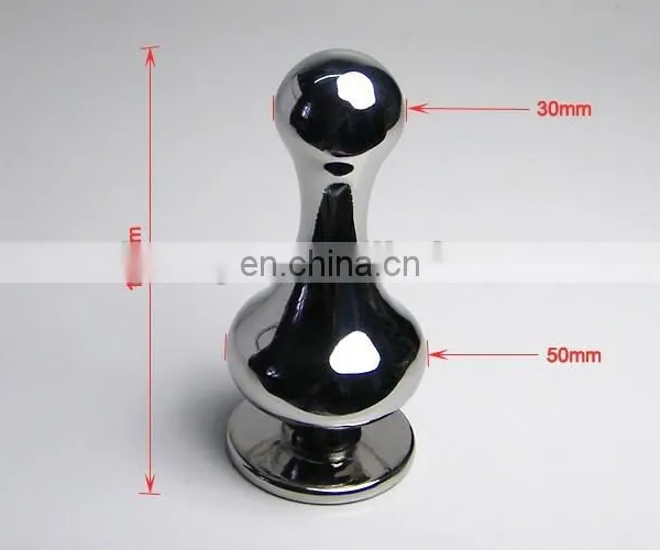 New arrival stainless steel threaded butt plug