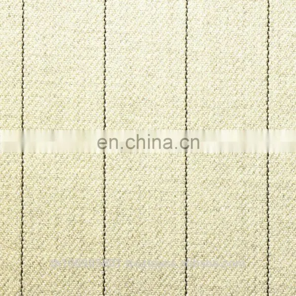 Polyester/Viscose Fabric Dyed Suiting (Big Stripes) photo-5