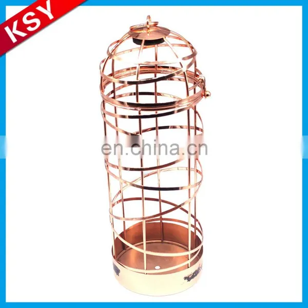 New Product Competitive Price Simple European-Style Antique Metal Artillery Type Wine Bottle Holder Rack photo-4
