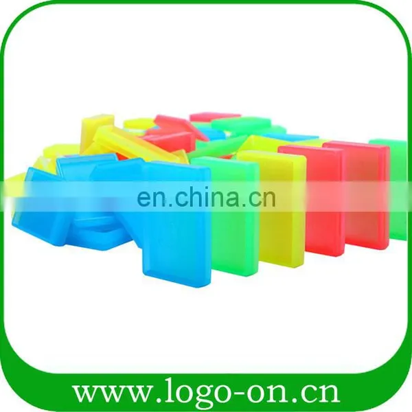 Plastic Domino Game for Kids, Domino Blocks, Domino Brick photo-4