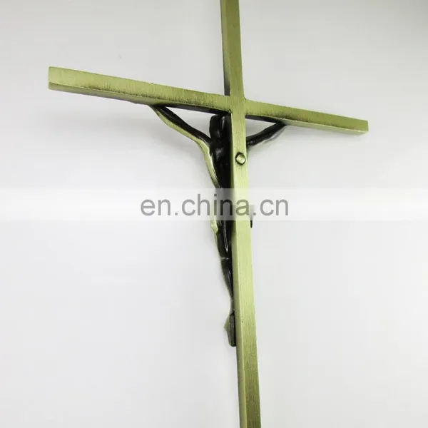 10 Inches Bronze Big Saint Benedict Crucifix Wall Cross photo-4