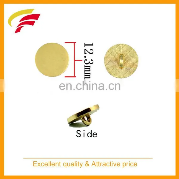 12.3mm Fashion Zinc Alloy ( Zamak ) Hand Sewing Button for Garment
