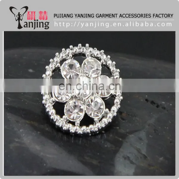 Wholesale Crystal Rhinestone Jeans Button photo-4