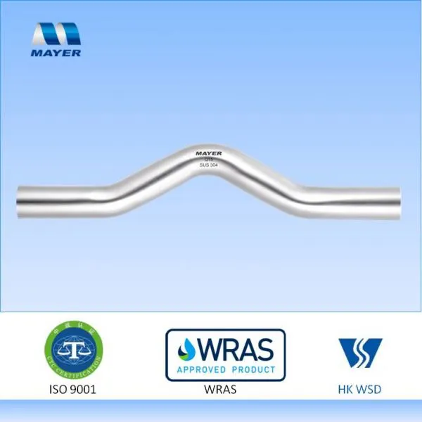 Stainless Steel Pipe Bridge Crossover MAPRESS
