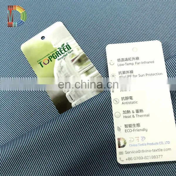50% Graphene 50% Recycled PET Bottle Infrared Upf 50+ Eco Friendly Fabric photo-5