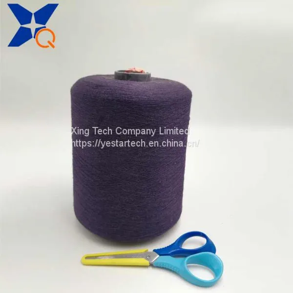 Deep Purple Ne32/2plies 20% Stainless Steel Blend 80% Polyester Fiber for Sewing/embroidery Thread Touch Screen Gloves-XT11342 photo-4