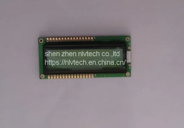 Модули ЖК-дисплея 16X2   I2C   Модули ЖК-дисплея 1602   NLV-C1627A-YFSEDY-B0