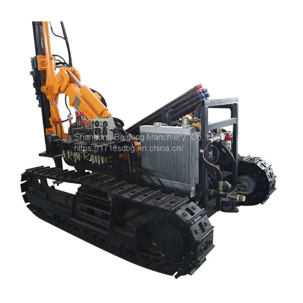 The High Efficiency Crawler Type DTH Drilling Rig photo-2