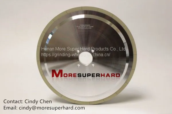 3A1 Ceramic Bonded Diamond Disc Type Superhard Material Grinding Wheel photo-3