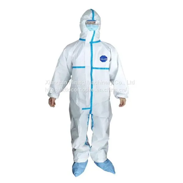 CE Custom Unisex Disposable Non-woven Work Safety Protective Suit photo-3