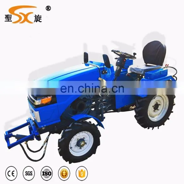 20hp 2wd Mini Farm Tractor Four Wheels Tractor With Implements for Sales photo-6