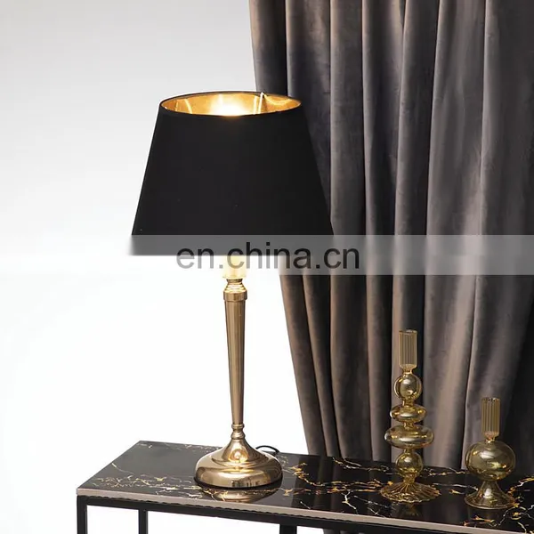 Black Gold Classic Design Wholesale Cheap Energy Saving Lighting Metal LED Desk Lamp for Office photo-3