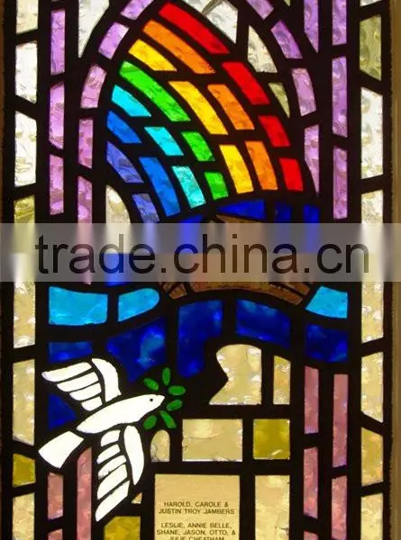 Stained Glass Religious Sysblom Church Window// MADE IN CHINA photo-6