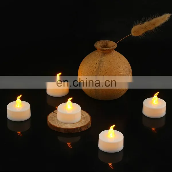 Right Flickering Bulb Battery Operated Flameless LED Tea Light for Seasonal and Festival Celebration photo-5
