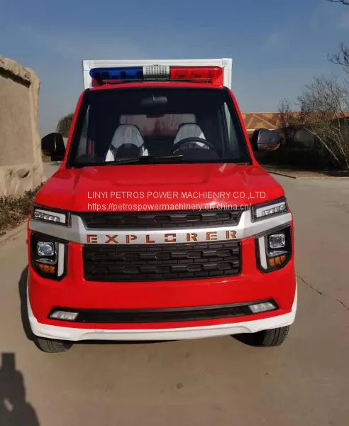 2T Electric Patrol Fire Engine Four-wheeled Small Fire Truck photo-2