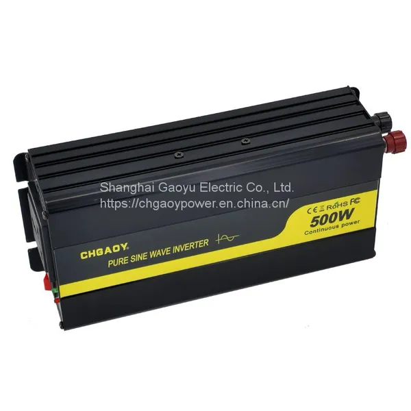 Reliable Pure Sine Wave 500W Continuous/1000W Peak Car Power Inverter 12V To 110V Adapter With 2 AC Sockets And 2A USB Port photo-3