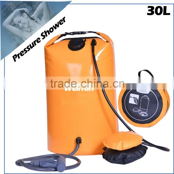 (74674) New Design Hot Sales Patent Portable Solar Outdoor Camping Pressure Shower Quality Choice photo-2