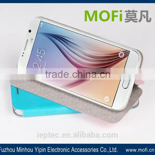 MOFi Case for Samsung Galaxy S6 G920F, Flip PU Leather Phone Cover for Samsung Galaxy S6 Case photo-2