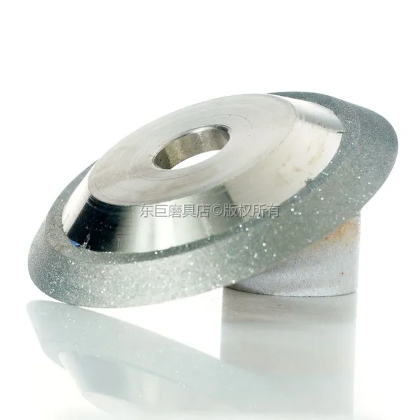 11V9 Sharp Edge Electroplated Diamond Grinding Wheel for Tungsten Carbide Tools Sharpening on Knife Grinder Machine photo-3