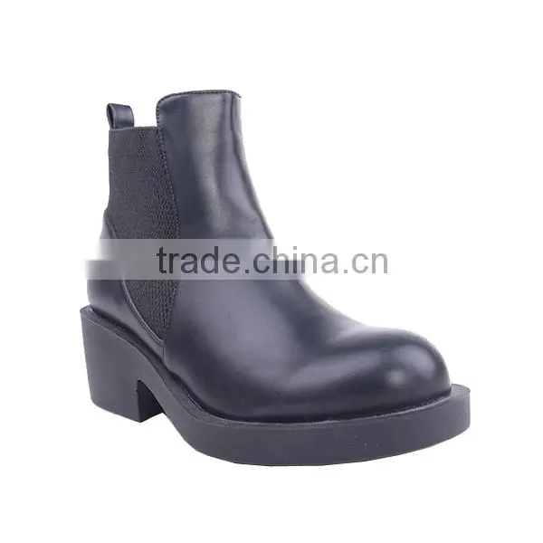 New Style Ladies' Summer Motocross Racing Platform Chunky Heel Ankle Boots photo-2