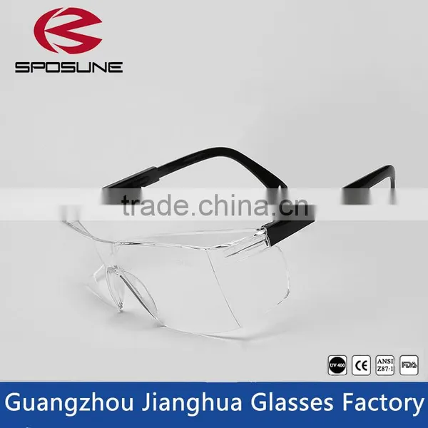 Factory Wholesale Square Dustproof Windproof Durable Cross-country Glasses Dark Grey pc Welding Filter Lens Goggles photo-4