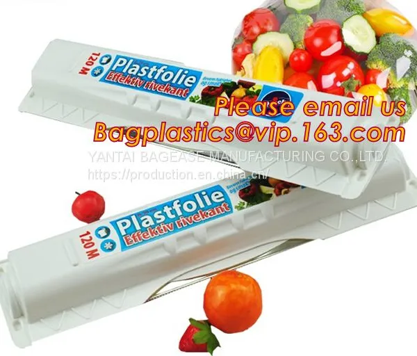 Compostable Biodegradable Corn PLA Foil Roll Wrap Film, PVC Cling Film, Fresh Food Wrap Cover, Food Wrap PE Cling Film
