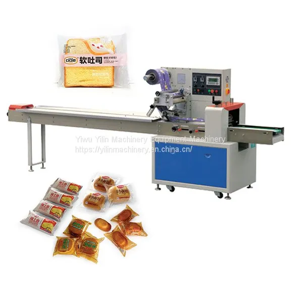 Pouch Sealing Sandwich Donut Plastic Bag Pillow Bread Packing Machine Automatic photo-3