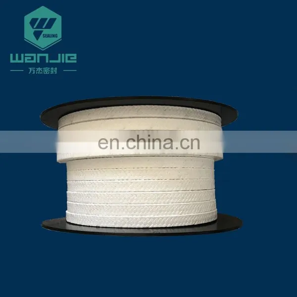 China Hot Sales High Pressure Resistant Gland Sealing White PTFE Packing photo-4