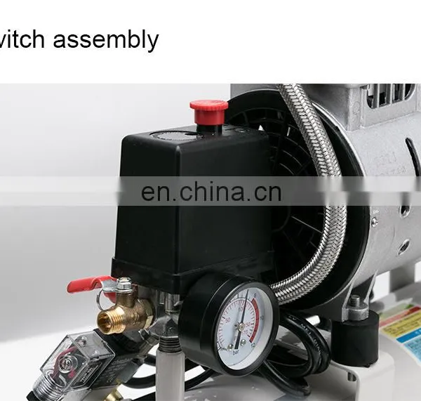 Hiross 50L Oil Silent 2HP Air Compressor Machines Air-compressors Compressor for Air Conditioner photo-3