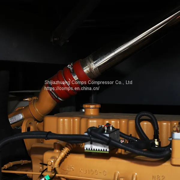 25 Bar High Quality Two Stage Compressed Portable Mobile Diesel Screw Air Compressor For Drilling Machine photo-3
