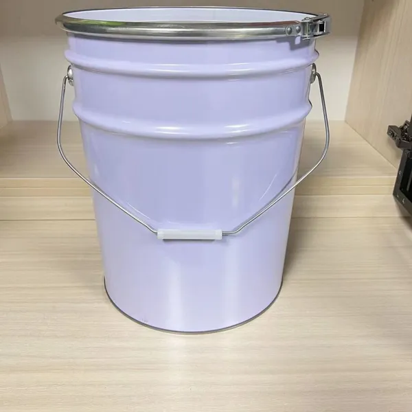 Tinplate Paint Bucket 20 Liter Packaging Bucket Tin Bucket Metal Drum Iron Bucket Tin Bucket Paint Bucket
