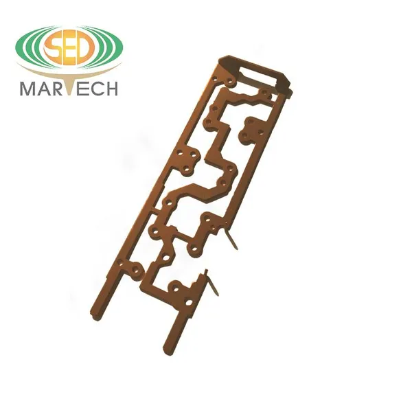 Custom Steel Laser Cutting Bending Welding Metal Stamping Parts Sheet Metal Fabrication Stainless Bracket Trade Stamping Parts photo-2