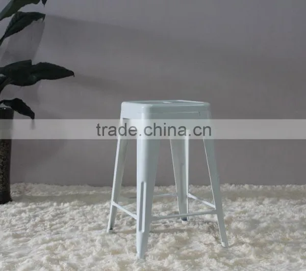 High 61cm Colorful Metal Xavier Pauchard Stool photo-2