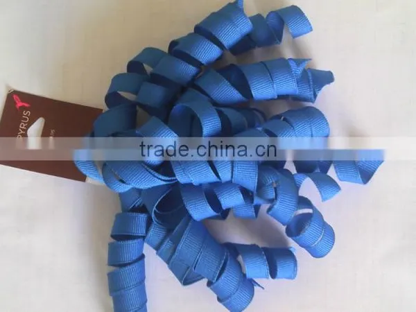Fabric Wrapping Curly Ribbon Bows/Giftwrap Curling Bow Made by Fabric photo-5