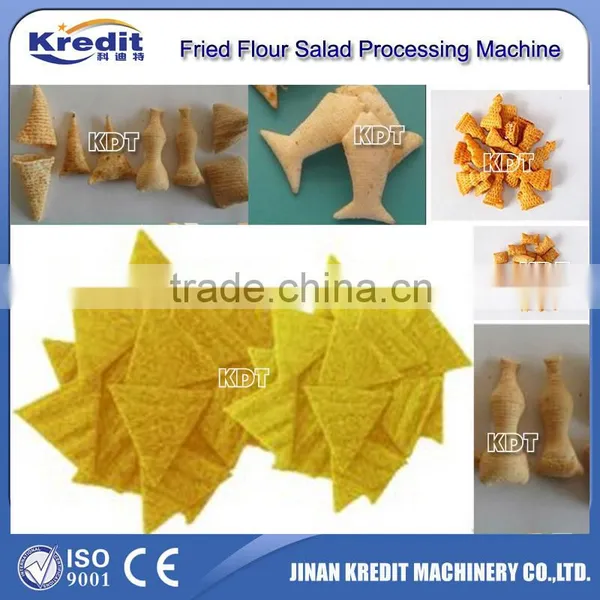 Automatic Frying Flour Snacks Processing Machine photo-6