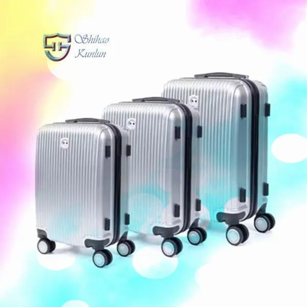 Designer Luxury Trolley ABS Luggage Box Set Wholesale Business Modern Popular Travel Bag With Spinner Caster TSA Lock Durable