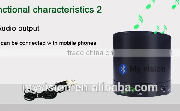 Irregular Shape N6 My Vision Wireless Bluetooth Speaker ,loudspeakers With tf Card Reader photo-2