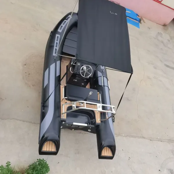 Yacht、fibre Reinforced Boat、PVC Thickening Boat Rib Boat Fiberglass Assault Boat， photo-4